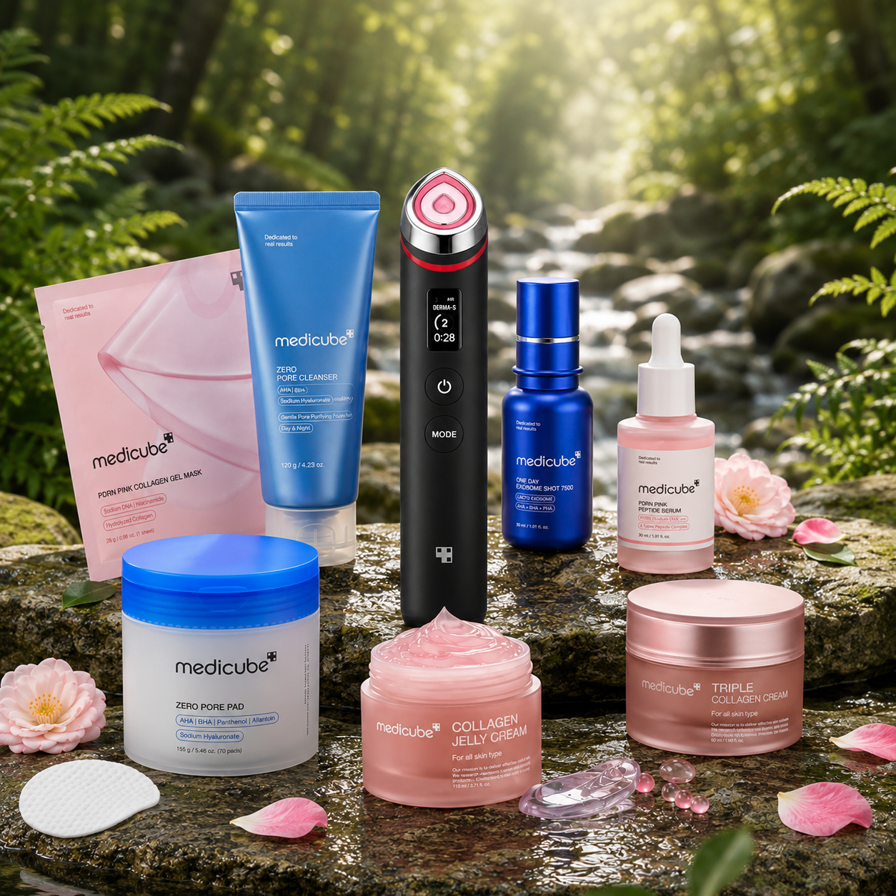 Complete Glass Glow Routine
